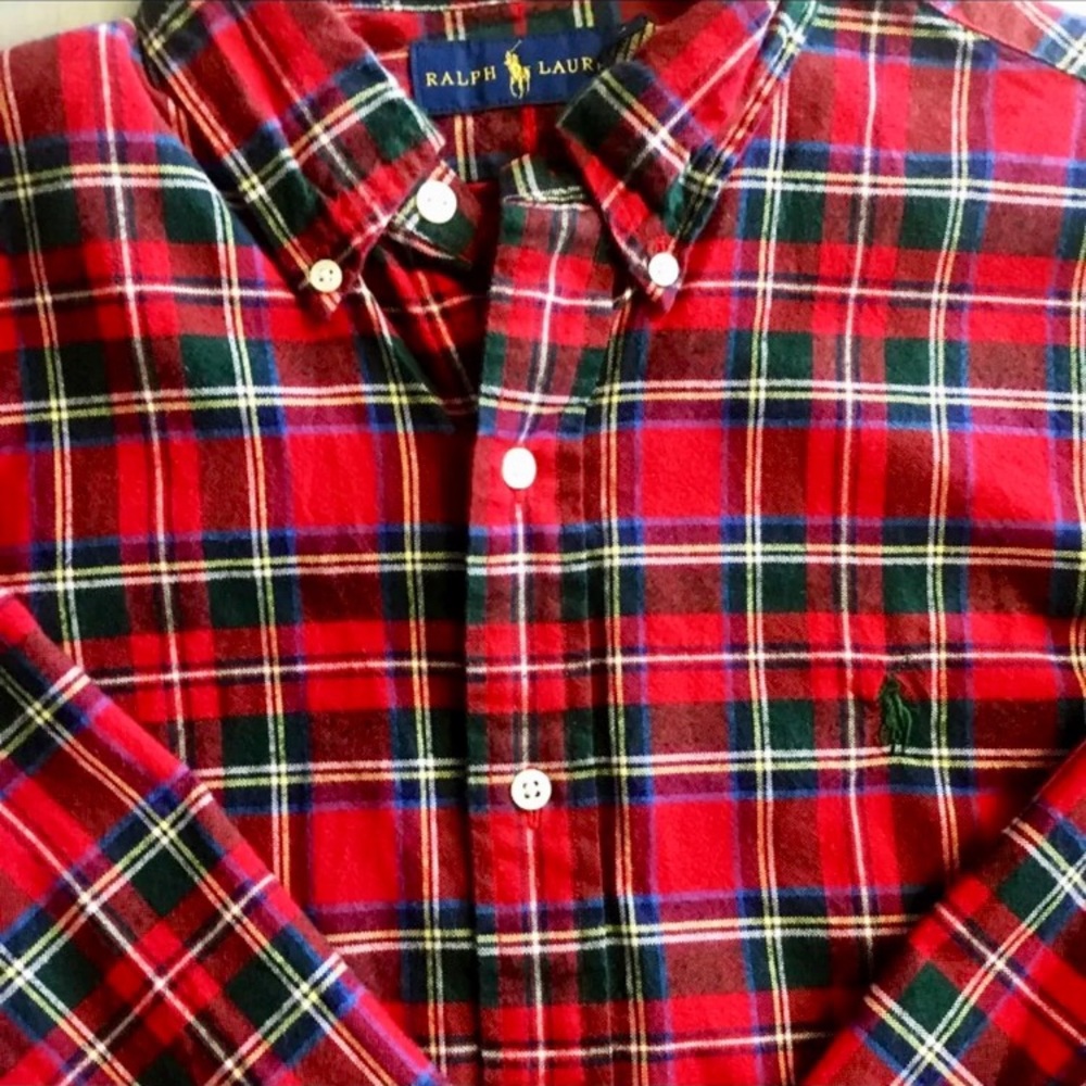 Polo Ralph Lauren Plaid Button Down Medium